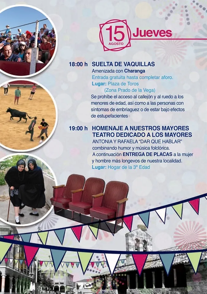 Foto 9 - Las fiestas de San Roque de Carbajosa incluyen m&aacute;s de 60 actividades y destacadas novedades &nbsp;