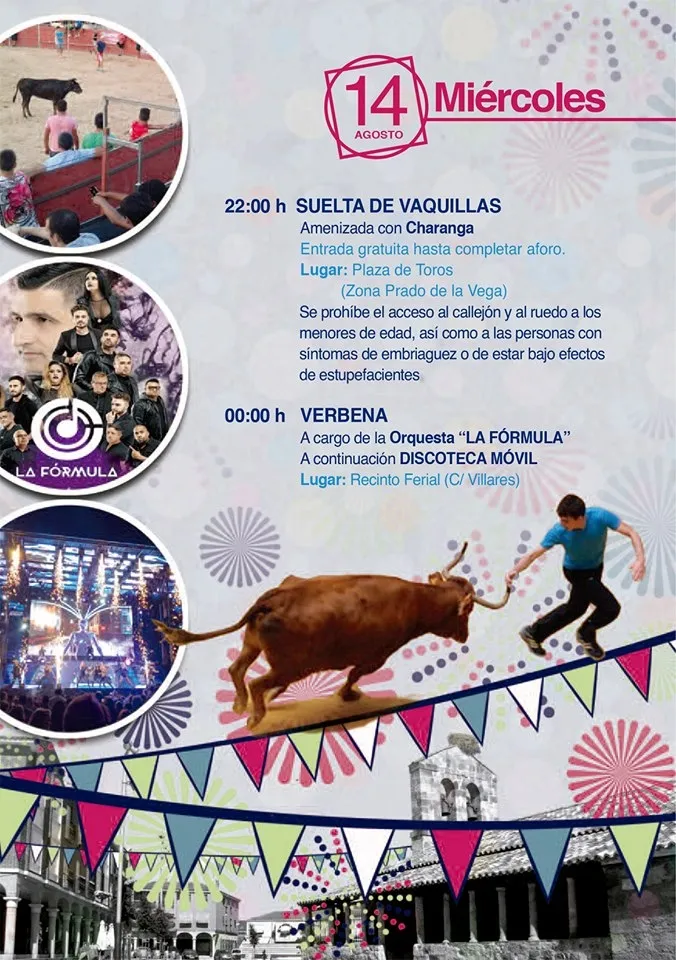 Foto 10 - Las fiestas de San Roque de Carbajosa incluyen m&aacute;s de 60 actividades y destacadas novedades &nbsp;