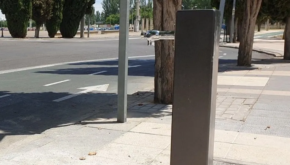 Una de las fuentes instaladas en la Aldehuela. Foto de @CGCarbayo