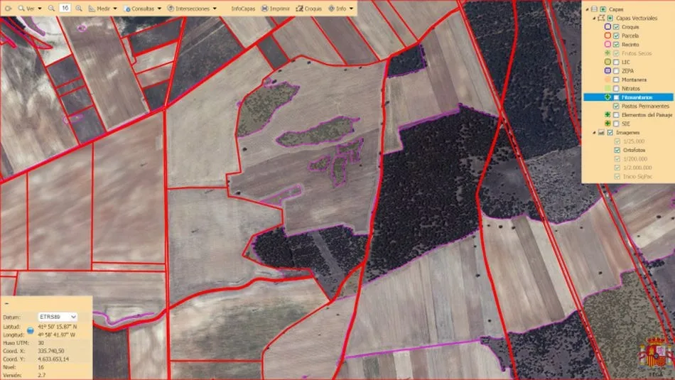 Nuevos avances tecnológicos en la base de datos geográfica clave para el control de las ayudas de ...
