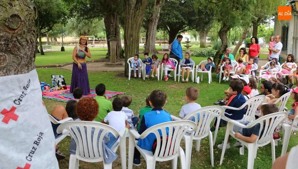 Esta actividad estaba promovida por la Asamblea Comarcal de Cruz Roja de Vitigudino con la colaboración del Ayuntamiento  / CORRAL