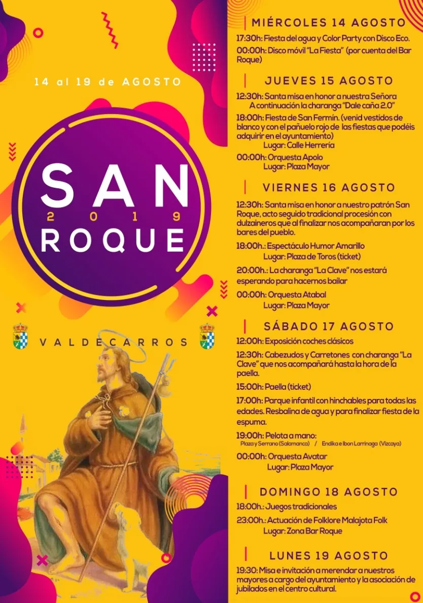 Valdecarros presenta la programación de las Fiestas de San Roque