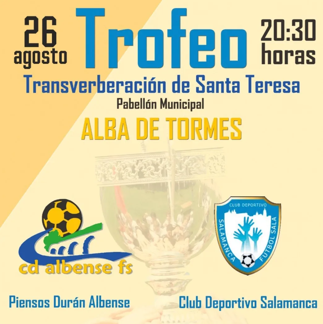 Foto 2 - El Piensos Dur&aacute;n Albense y el Salamanca FS disputar&aacute;n el I Trofeo Fiestas de la Transverberaci&oacute;n