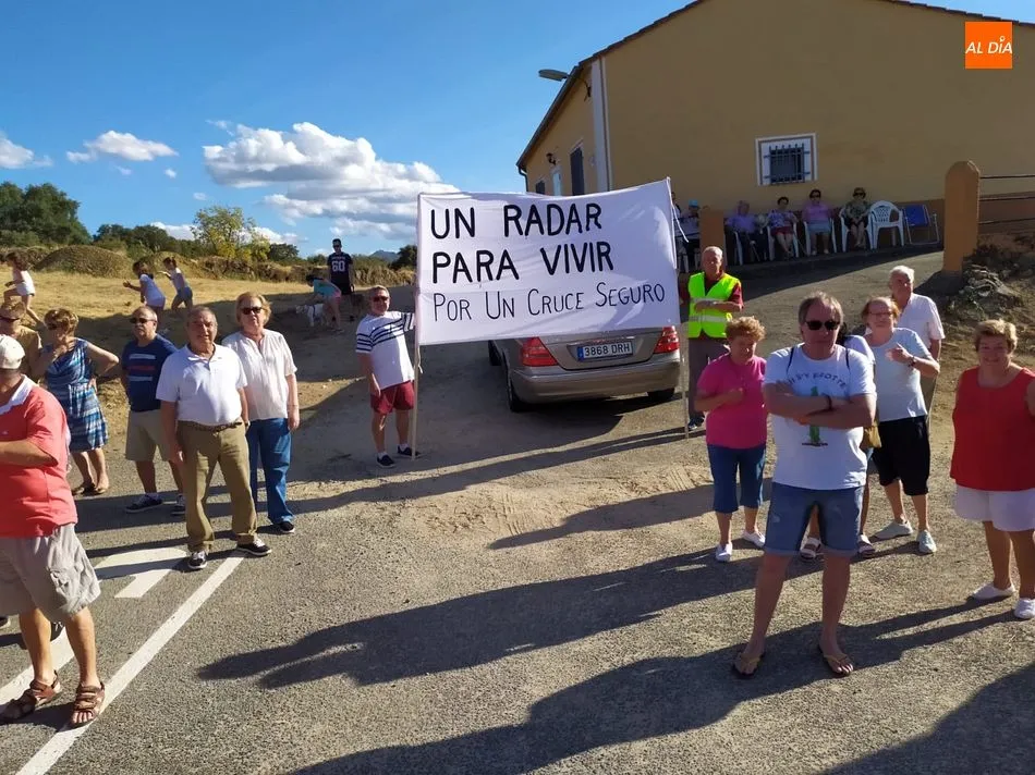 La manifestación recorrió las calles reclamando más seguridad vial