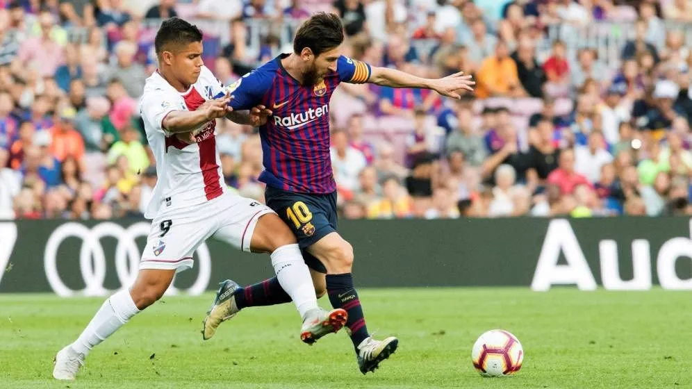 Messi, ante el Huesca