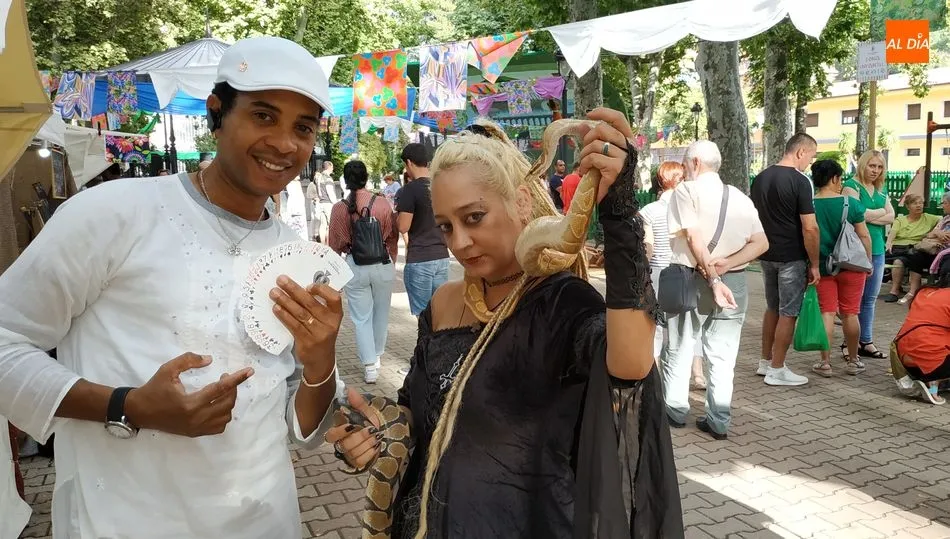 Mercado Hippie en el parque municipal