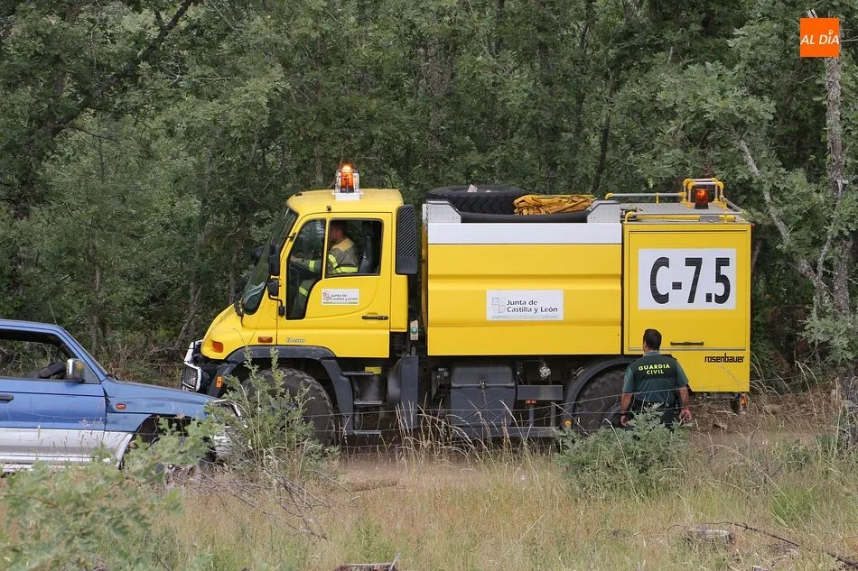 El incendio de Ledesma fue extinguido con el trabajo de una autobomba. Foto: Archivo
