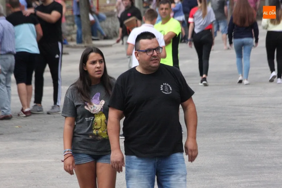 Foto 8 - Supers&oacute;nico encierro de los Hnos. S&aacute;nchez Oviedo en Saucelle para despedir las fiestas  