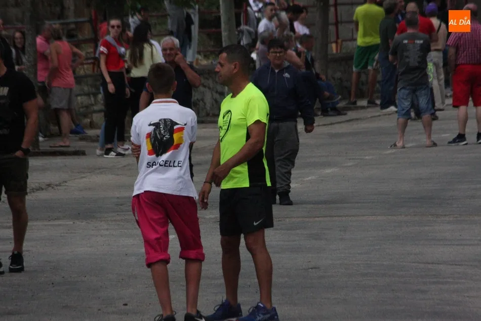 Supersónico encierro de los Hnos. Sánchez Oviedo en Saucelle para despedir las fiestas  