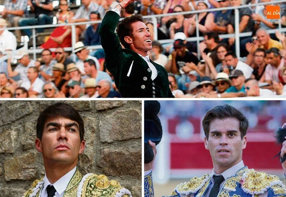 Cartel del 16 de agosto en Vitigudino, Leonardo Hernández, Domingo López Chaves y Rubén Pinar con toros de Victorino