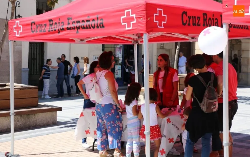 Foto 3 - La Asamblea Comarcal de Cruz Roja en Vitigudino celebra el &lsquo;D&iacute;a de la banderita&rsquo;&nbsp;  
