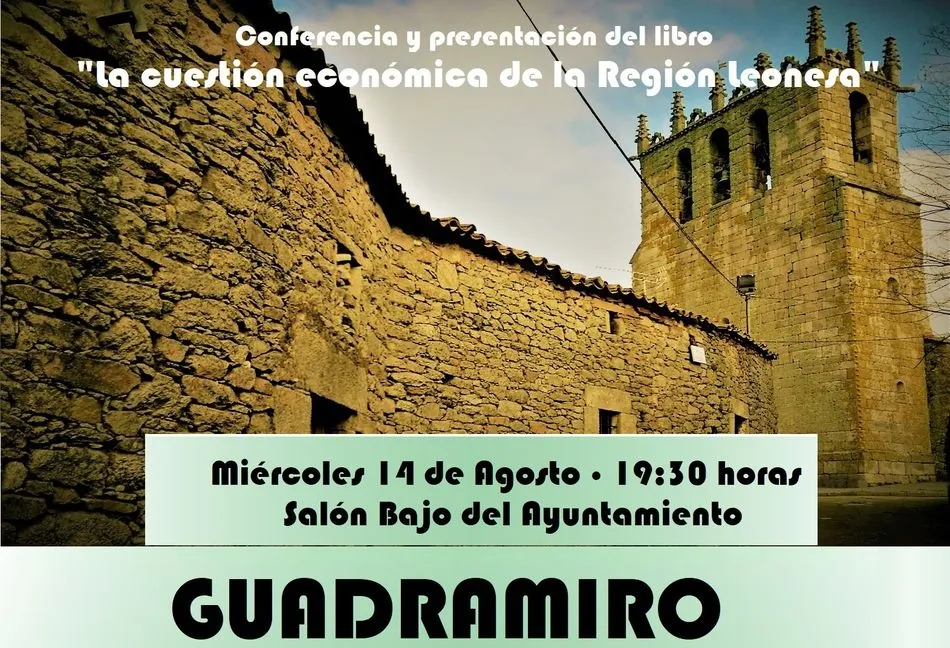 Foto 2 - Guadramiro acoge la presentaci&oacute;n del libro 'La cuesti&oacute;n econ&oacute;mica de la Regi&oacute;n Leonesa'  