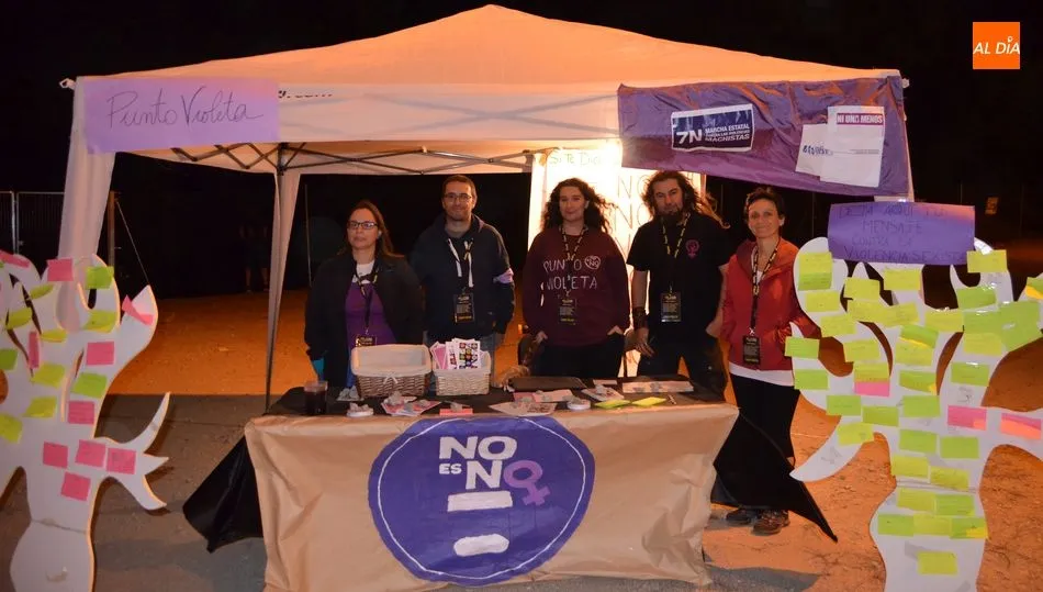 Amdeve instalará en el recinto ferial un Punto Violeta