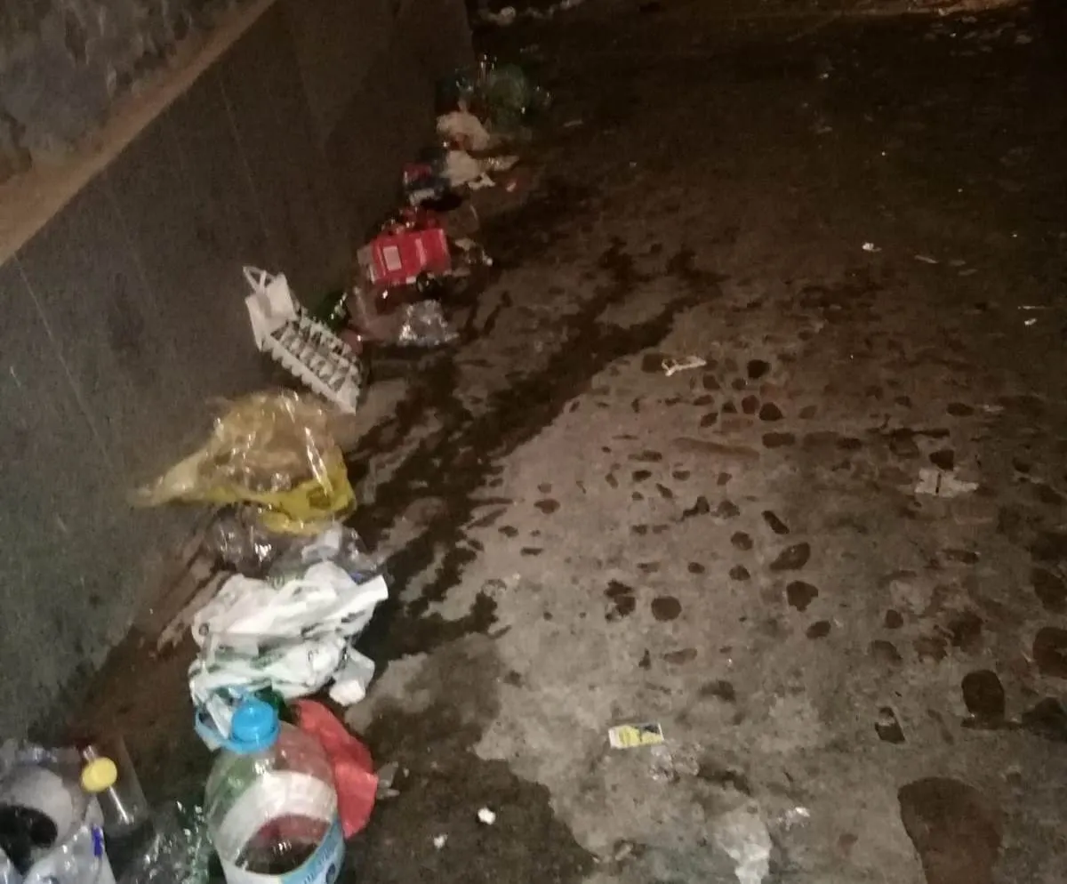 Foto 2 - Gran malestar entre los vecinos de las calles anexas a La Colada por la suciedad acumulada  