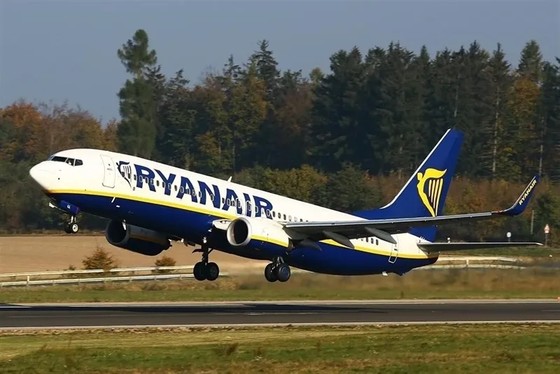 Un avión de Ryanair