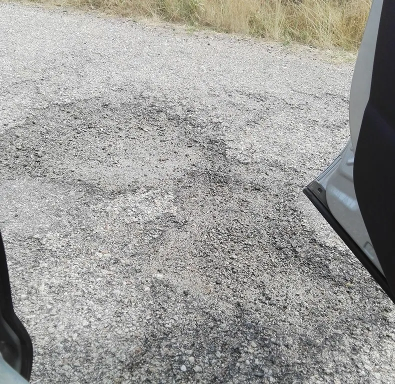 Foto 2 - Vecinos de Barquilla denuncian que la v&iacute;a que les lleva a Serranillo es &ldquo;intransitable&rdquo;  
