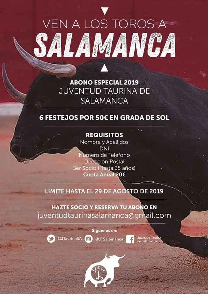 Foto 2 - Juventud Taurina de Salamanca se marca como objetivo llegar a los 500 abonados en la Feria  