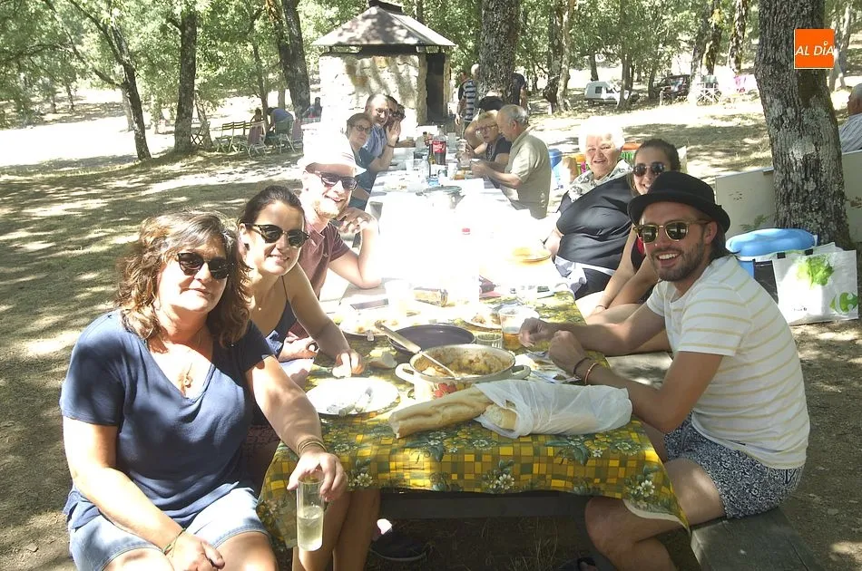 Uno de los grupos en la zona del Charco del Palo | Fotos Adrián Martín
