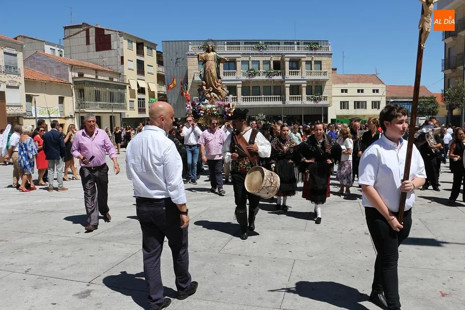 Guijuelo rinde honores a la Virgen de la Asunción