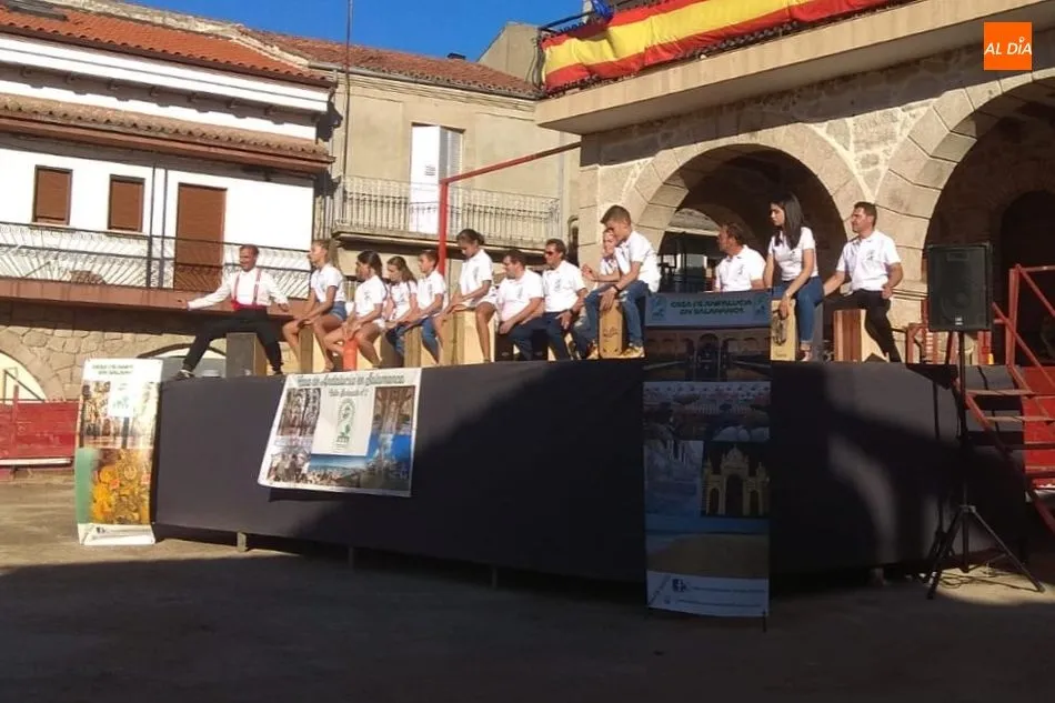 Foto 7 - En Villarino contin&uacute;an las fiestas con un vistoso espect&aacute;culo folcl&oacute;rico andaluz-ecuestre  