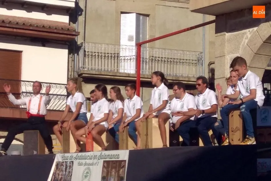 Foto 6 - En Villarino contin&uacute;an las fiestas con un vistoso espect&aacute;culo folcl&oacute;rico andaluz-ecuestre  
