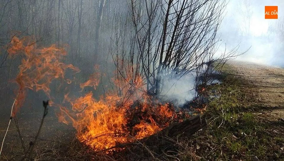 Las autoridades advierten del peligro por los incendios en Salamanca / Archivo