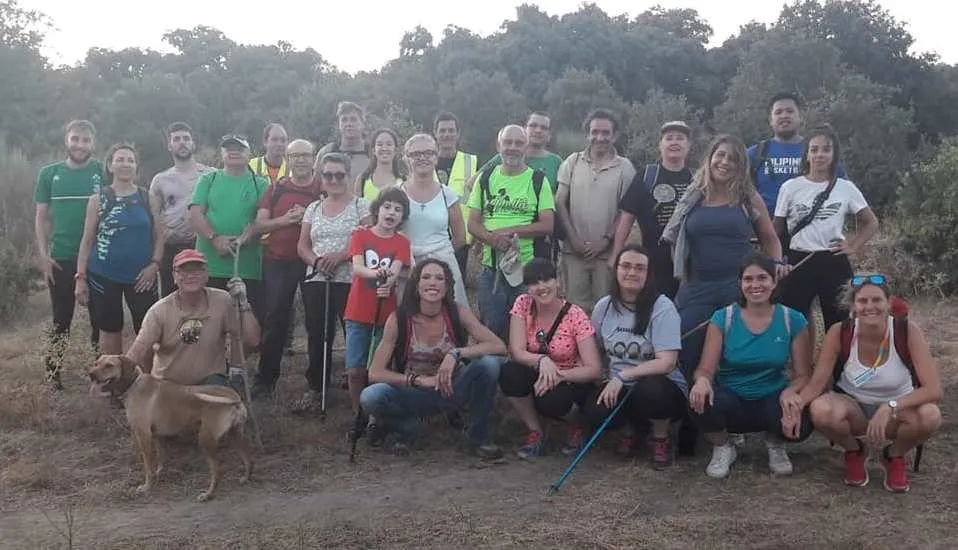 Uno de los grupos participantes en la Marcha del año pasado