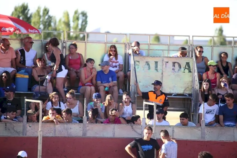 Foto 4 - Las vaquillas amenizan la tarde festiva en Carbajosa
