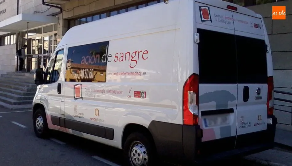 Unidad Móvil para donaciones de sangre