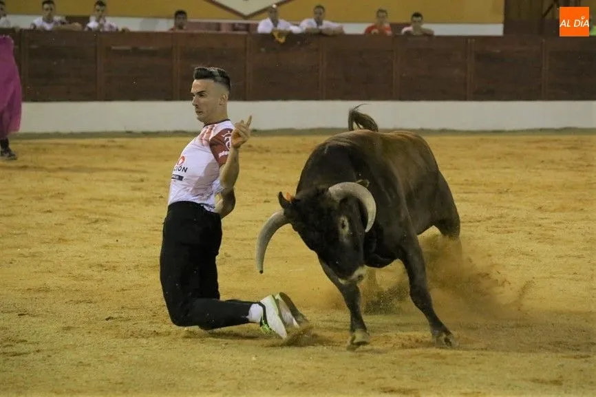 Iván González, en el concurso de cortes
