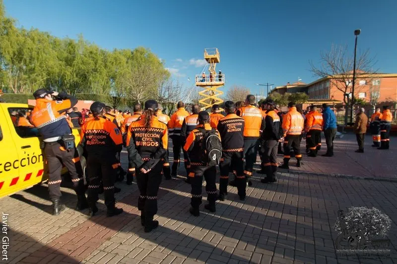 Imagen de voluntarios en un Encuentro Nacional de Protección Civil