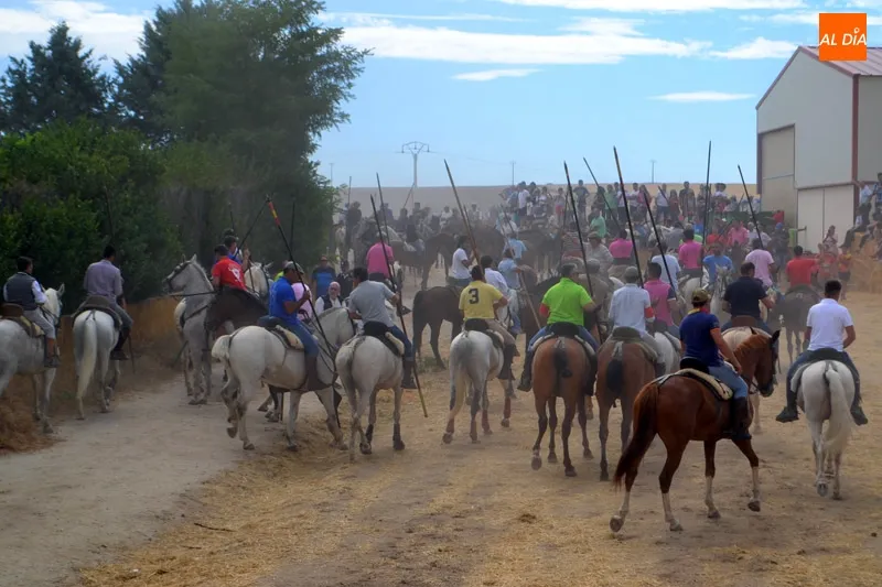 Foto 3 - Vibrante y dividido XIX Encierro a caballo de Macotera
