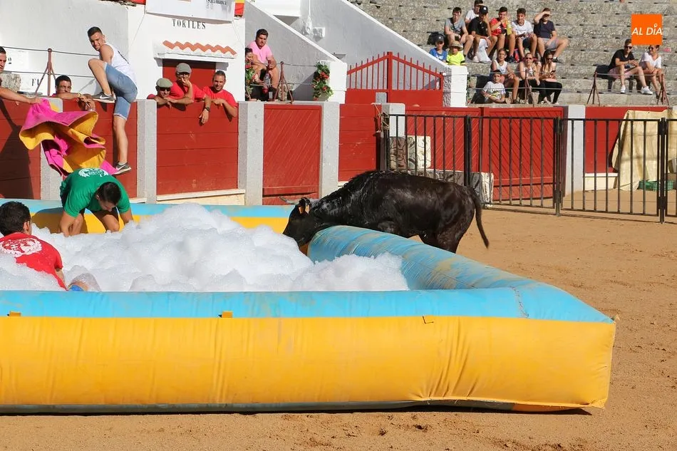 Foto 11 - Las pe&ntilde;as se enfrentan en el divertido Grand Prix Gladiator
