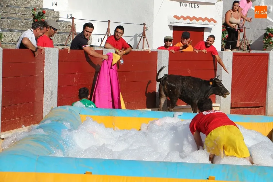 Foto 5 - Las pe&ntilde;as se enfrentan en el divertido Grand Prix Gladiator