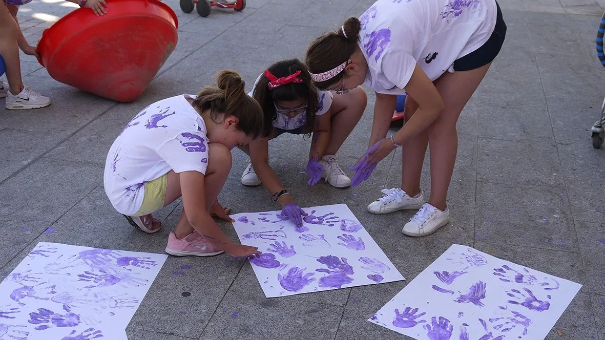 Imagen de la campaña contra la violencia de género del Ayuntamiento de Carbajosa