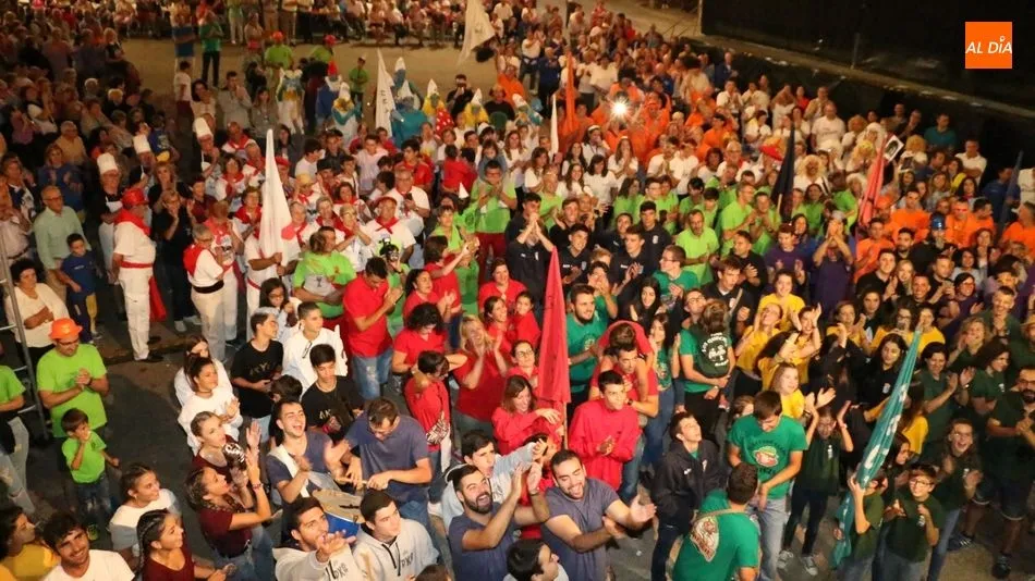 Las peñas serán un año más parte fundamental de las fiestas de Mieza