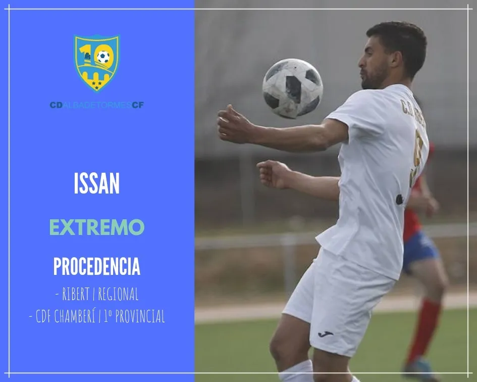 Foto 2 - El primer equipo del Alba de Tormes CF incorpora a Issan y Pablo Romero