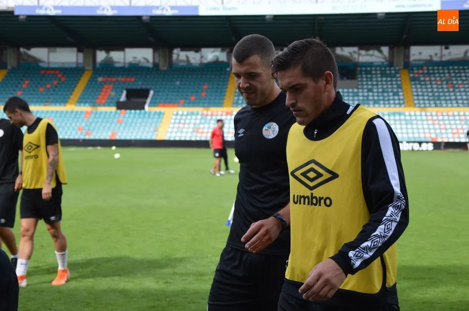 Foto 5 - &lsquo;Chiquimarco&rsquo; dirige su primera sesi&oacute;n de entrenamiento a puerta cerrada con el Salamanca UDS...