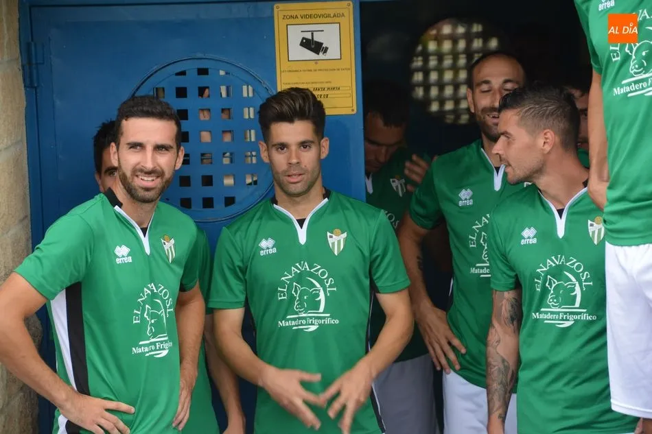 Parte de la plantilla del Guijuelo