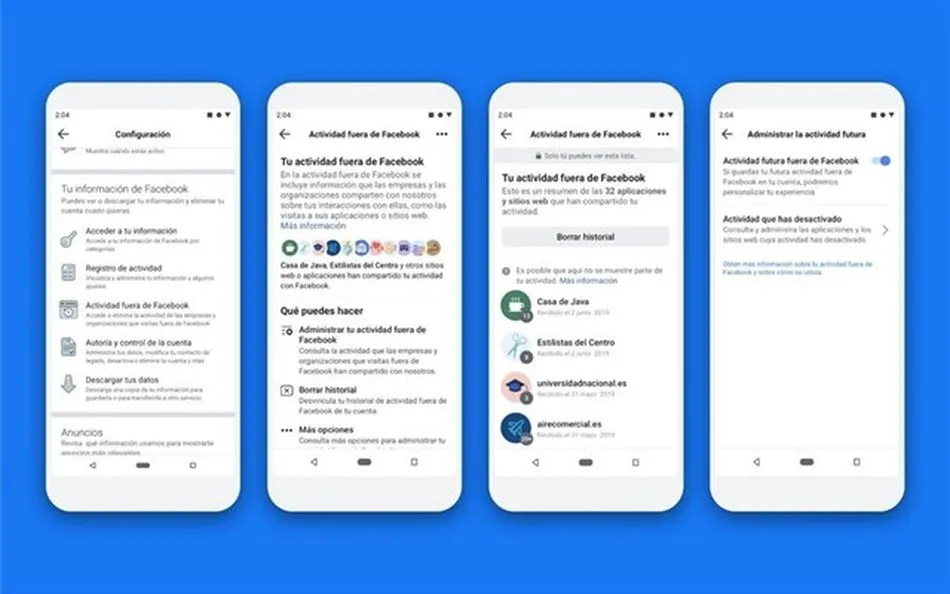 Foto 2 - Facebook ya permite eliminar los datos que otras p&aacute;ginas le env&iacute;an para dejar de recibir anuncios ...