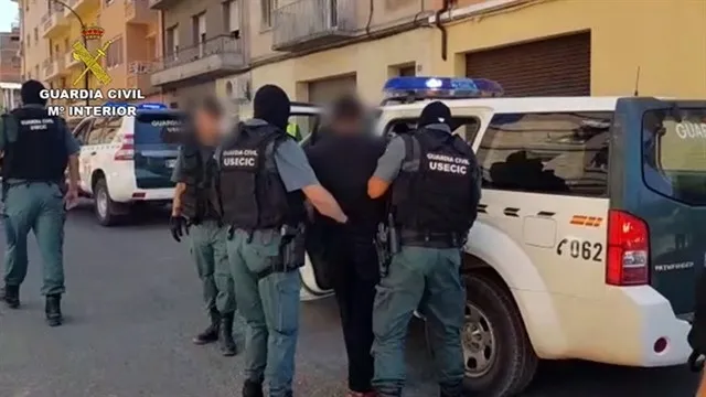 Momento de la detención