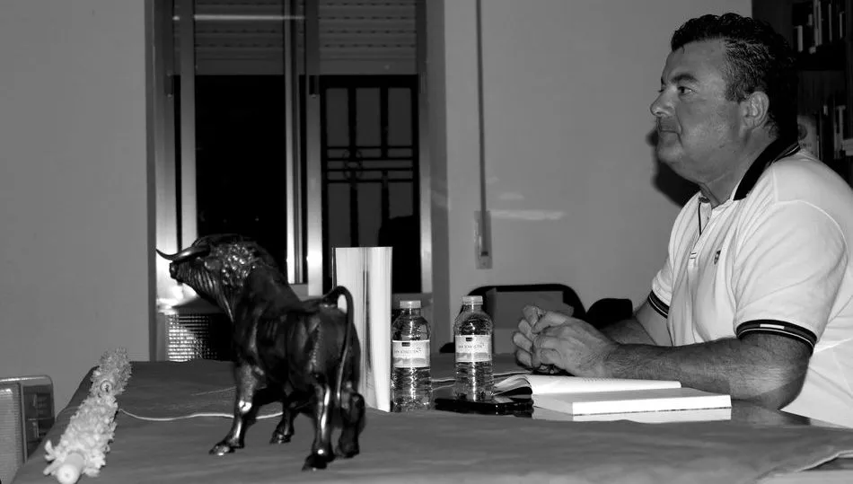 Paco Cañamero durante la presentación de Tauromaquias de Castilla en Bogajo / REP. GRÁFICO: DANIEL ROMÁN CASADO