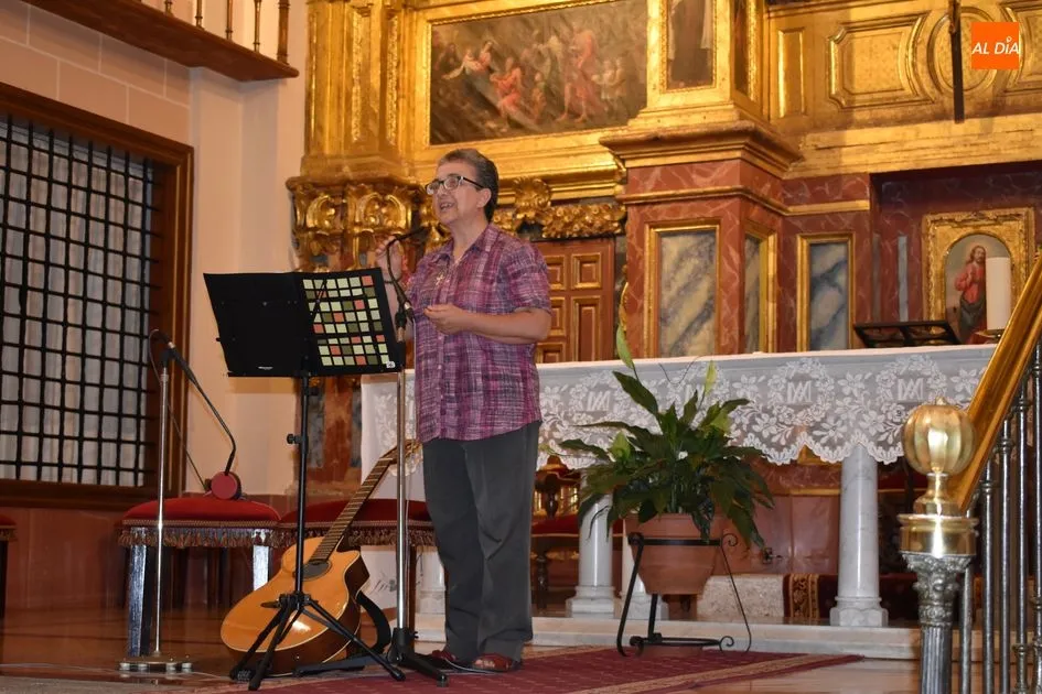 Fabiola Torrero presentando su nuevo disco En tu cielo
