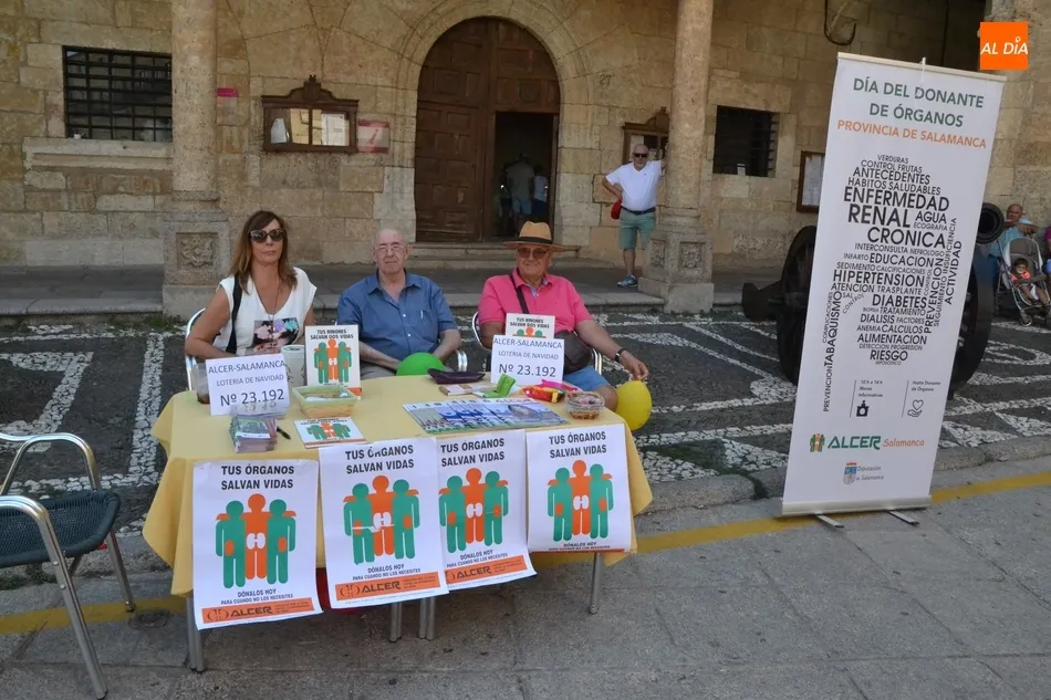 Foto 2 - La Asociaci&oacute;n ALCER lleva a cabo una cuestaci&oacute;n en la Plaza Mayor  