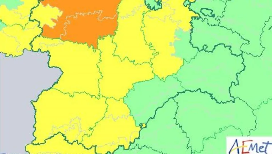 Salamanca, una de las provincias en alerta por tormentas, según la Aemet