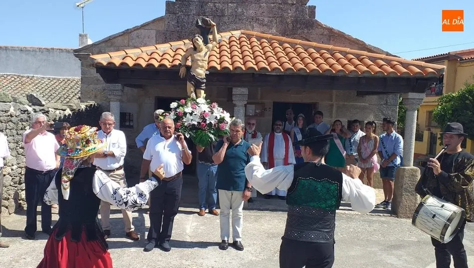 Marcos y su grupo de charros fueron los encargados de amenizar los actos en honor a San Sebastián