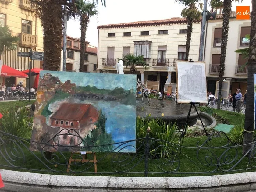 Foto 4 - El cuadro de Diego Vallejo gana el V Certamen de Pintura al Aire Libre  