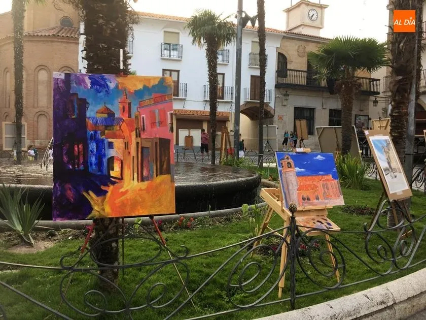 Foto 3 - El cuadro de Diego Vallejo gana el V Certamen de Pintura al Aire Libre  