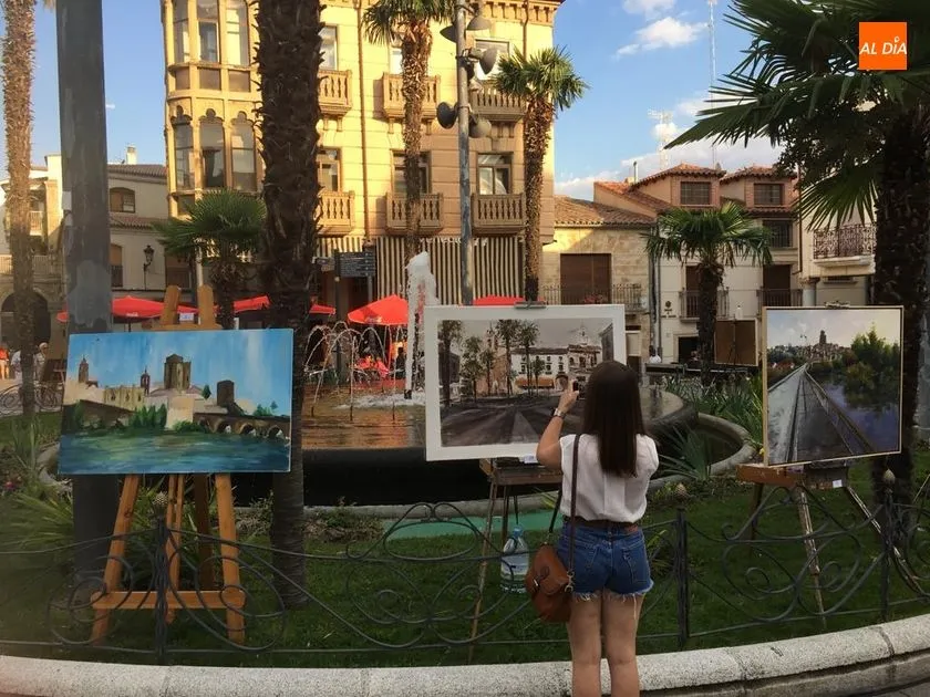 Foto 2 - El cuadro de Diego Vallejo gana el V Certamen de Pintura al Aire Libre  