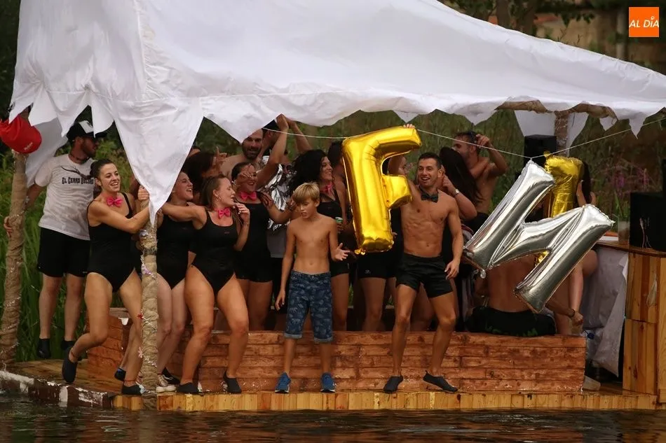 Tormentosa bajada del Tormes sobre ‘OFNIS’ en Huerta